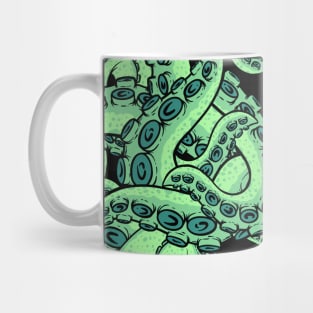 Green Tentacle Mess Mug